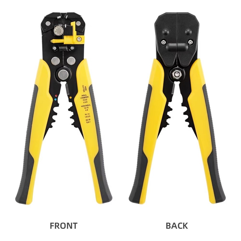 Multifunction Wire Stripper Crimper And Cutter Pliers Adjustable Automatic Hand Tool 6