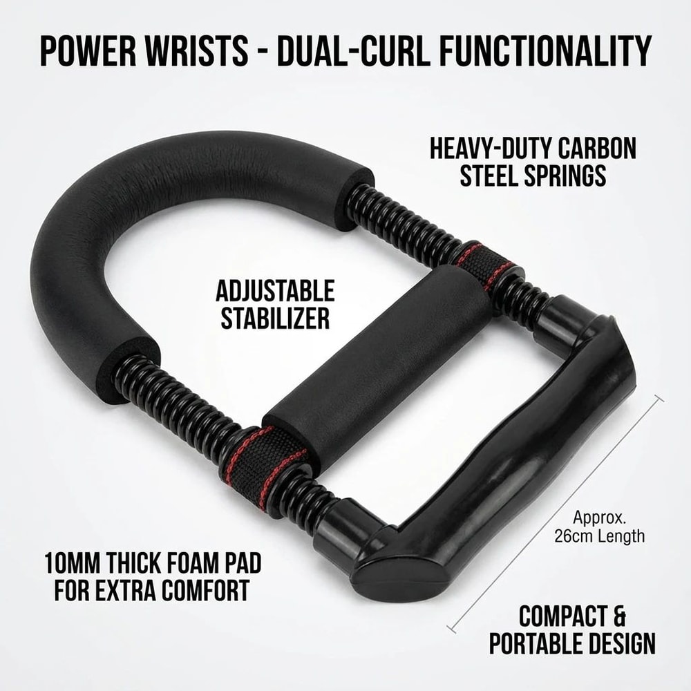 Adjustable Hand Gripper Forearm And Wrist Strengthener For Home And Gym 5