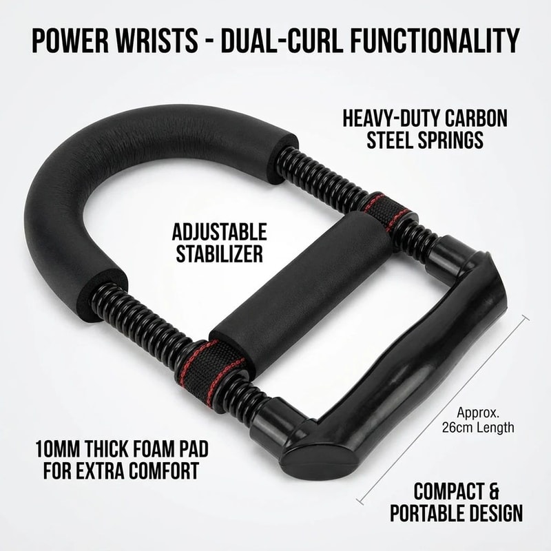 Adjustable Hand Gripper Forearm And Wrist Strengthener For Home And Gym 5