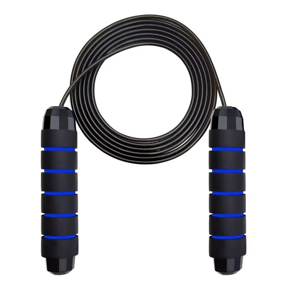 Adjustable Ball Bearing Speed Wire Jump Rope With Foam Handles For Fitness 6