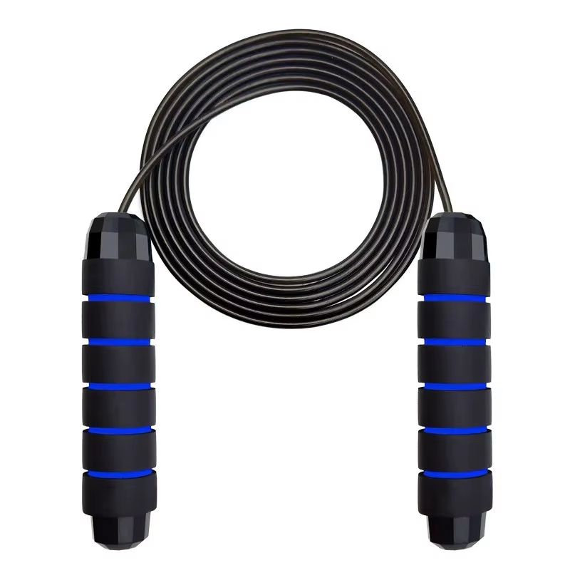 Adjustable Ball Bearing Speed Wire Jump Rope With Foam Handles For Fitness 6