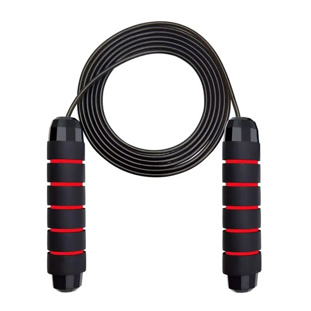 Adjustable Ball Bearing Speed Wire Jump Rope With Foam Handles For Fitness 7