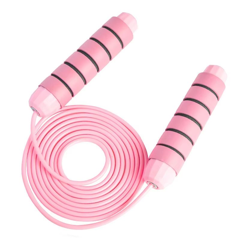 Adjustable Ball Bearing Speed Wire Jump Rope With Foam Handles For Fitness 15