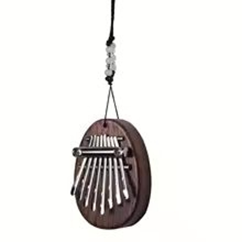 8Key Mini Kalimba Thumb Piano Water Drop Portable Musical Instrument 4