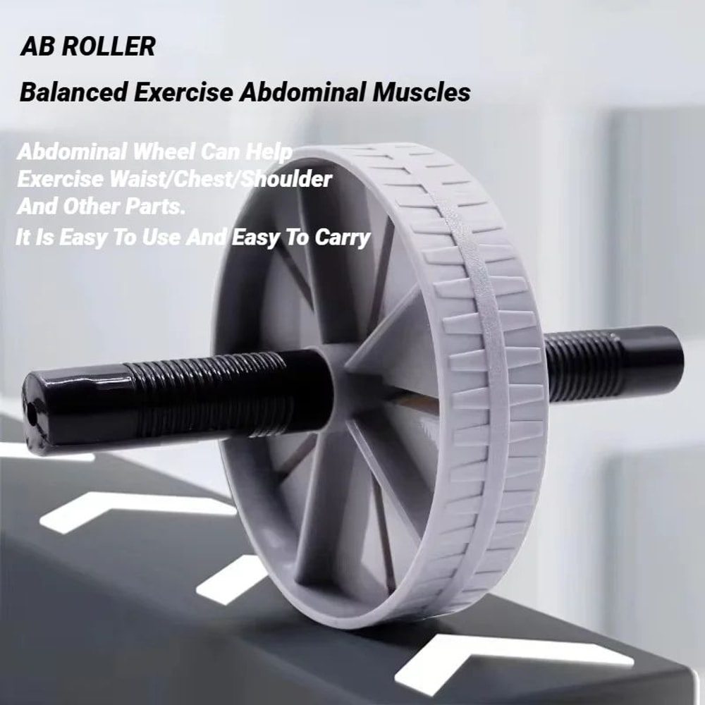 HeavyDuty Abdominal Wheel Roller For Core Strength And Muscle Training 1