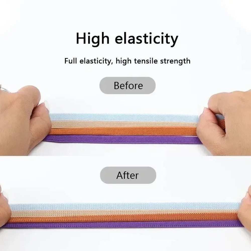 2 Pairs Elastic NoTie Shoelaces With PressLock Flat Design For Kids And Adults 1