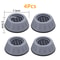 4 Pcs AntiVibration Feet Pads Waterproof NonSlip Silent Skid Raiser For Appliances And Furniture 1