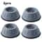 4 Pcs AntiVibration Feet Pads Waterproof NonSlip Silent Skid Raiser For Appliances And Furniture 6