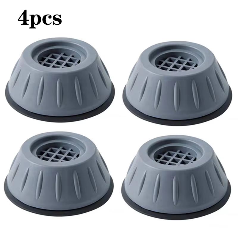 4 Pcs AntiVibration Feet Pads Waterproof NonSlip Silent Skid Raiser For Appliances And Furniture 6