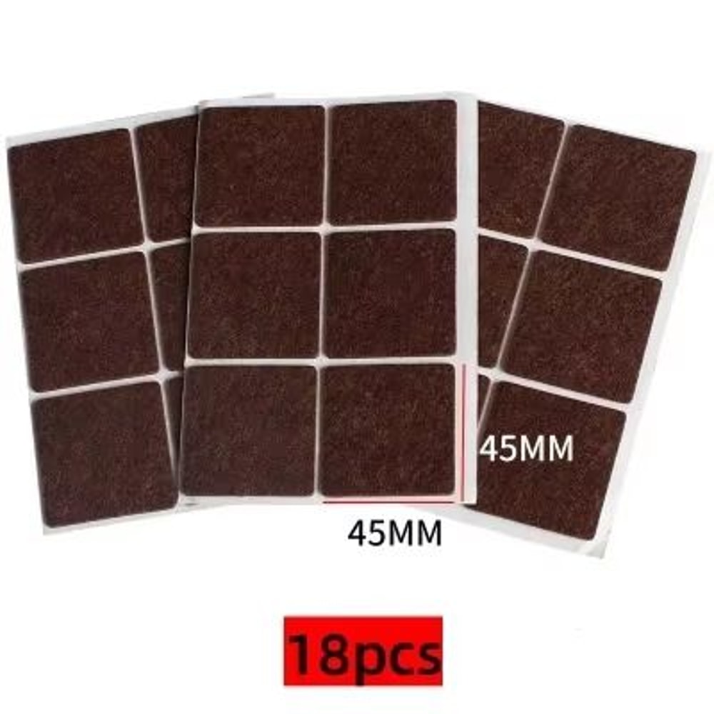4 Pcs3 Pack SelfAdhesive Furniture Leg Felt Pads AntiSlip Floor Protectors 9