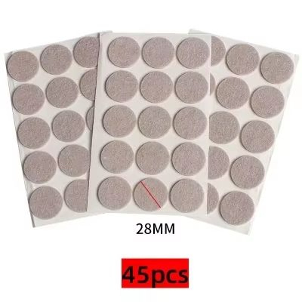 4 Pcs3 Pack SelfAdhesive Furniture Leg Felt Pads AntiSlip Floor Protectors 12