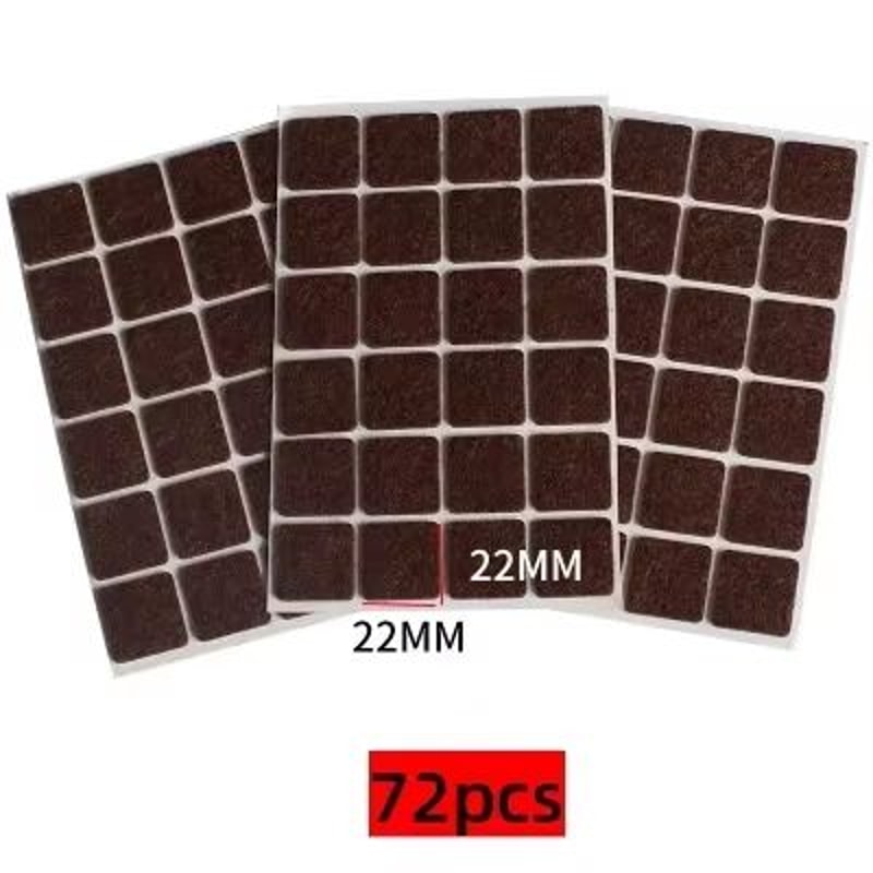 4 Pcs3 Pack SelfAdhesive Furniture Leg Felt Pads AntiSlip Floor Protectors 14