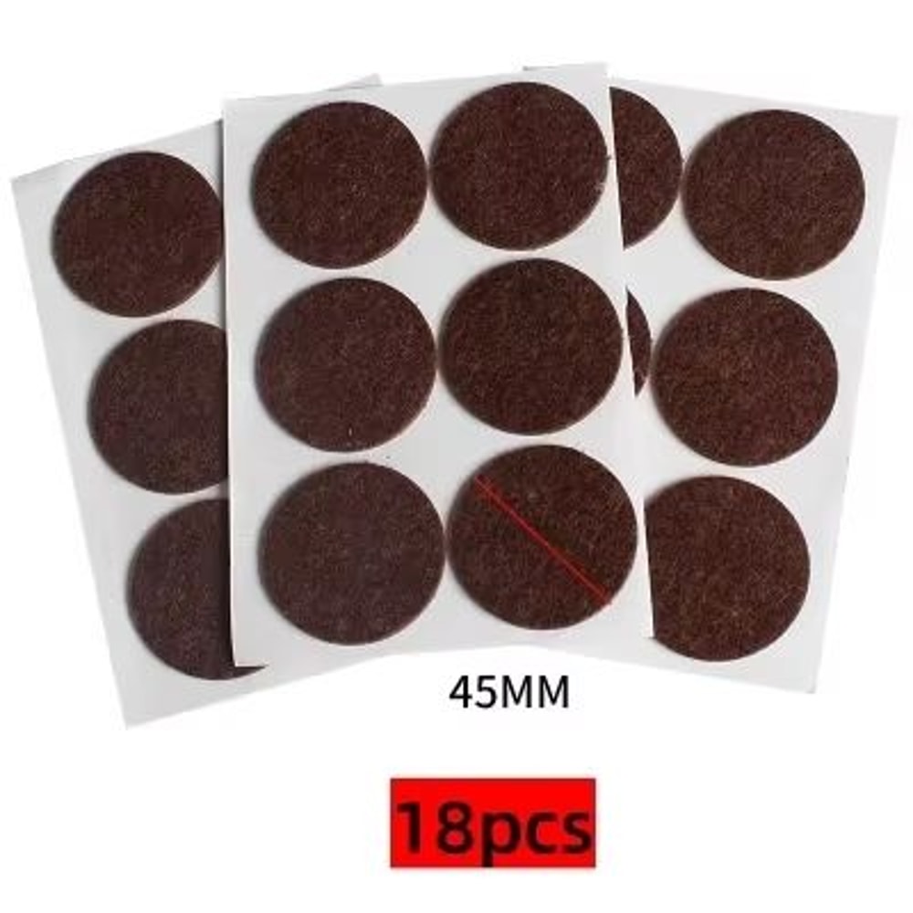 4 Pcs3 Pack SelfAdhesive Furniture Leg Felt Pads AntiSlip Floor Protectors 19