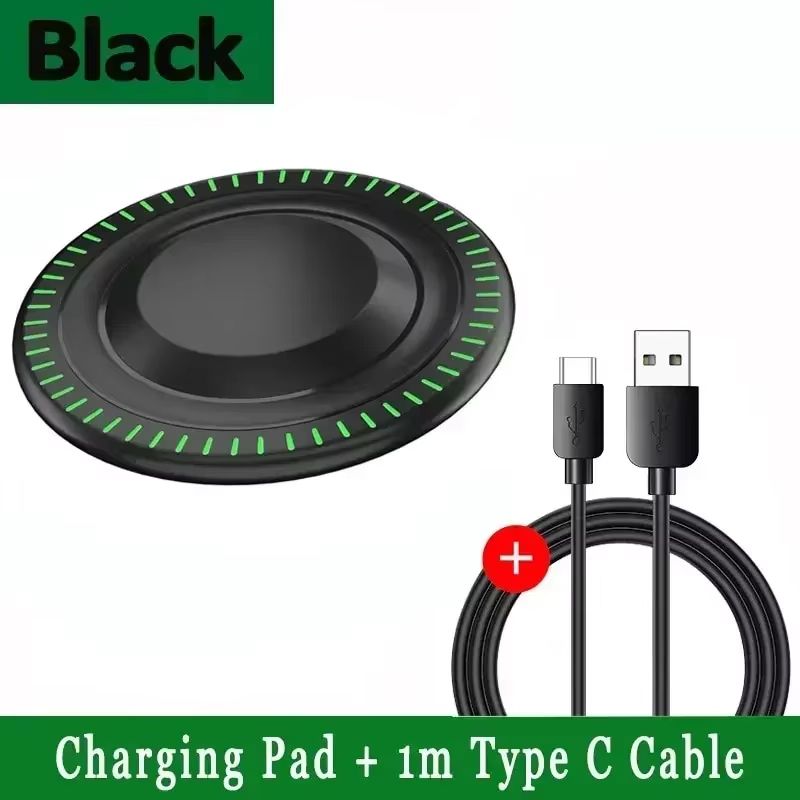 100W Fast Wireless Charging Pad For IPhone And Samsung Galaxy Phones 8