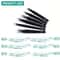 6 Pcs Precision Long ESD Stainless Steel Tweezers Set For Electronics And Repair 3
