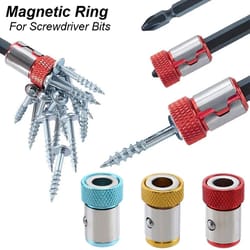magnetic ring 1/4" screwdriver bit holder adapter for phillips and power tools