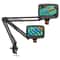 Adjustable Flexible Microscope Arm Stand Metal Bracket Mount 7