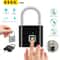 CDOK P2 Smart Fingerprint Padlock USB Rechargeable Waterproof Lock 0