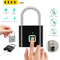 CDOK P2 Smart Fingerprint Padlock USB Rechargeable Waterproof Lock 0