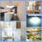 Foldable E27 Fan Shape 28W LED Bulb For Home And Garage Lighting 3