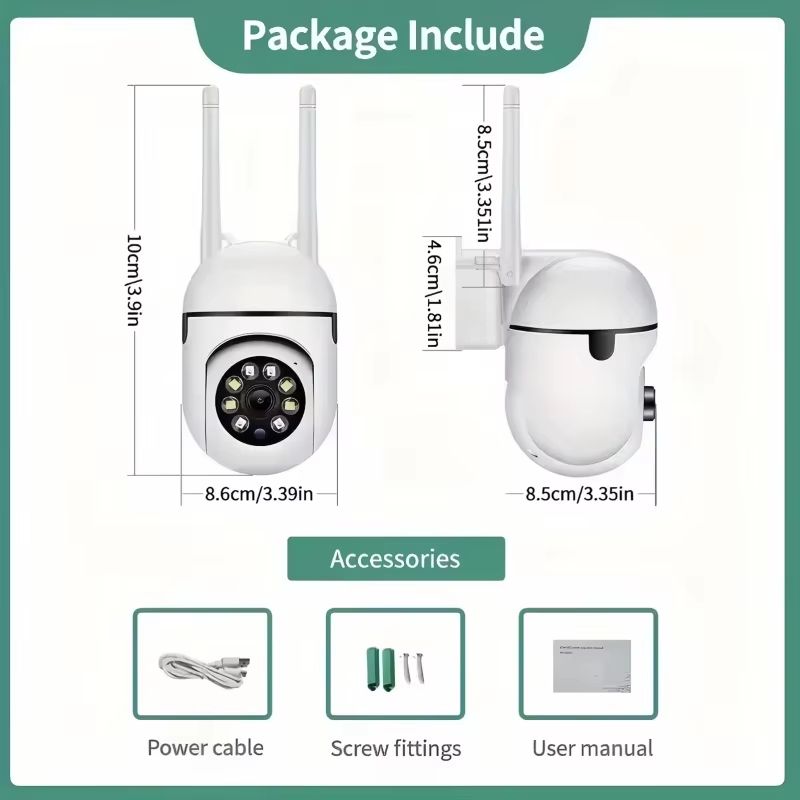 3MP WiFi Baby Monitor Camera With 2Way Audio And Night Vision 6
