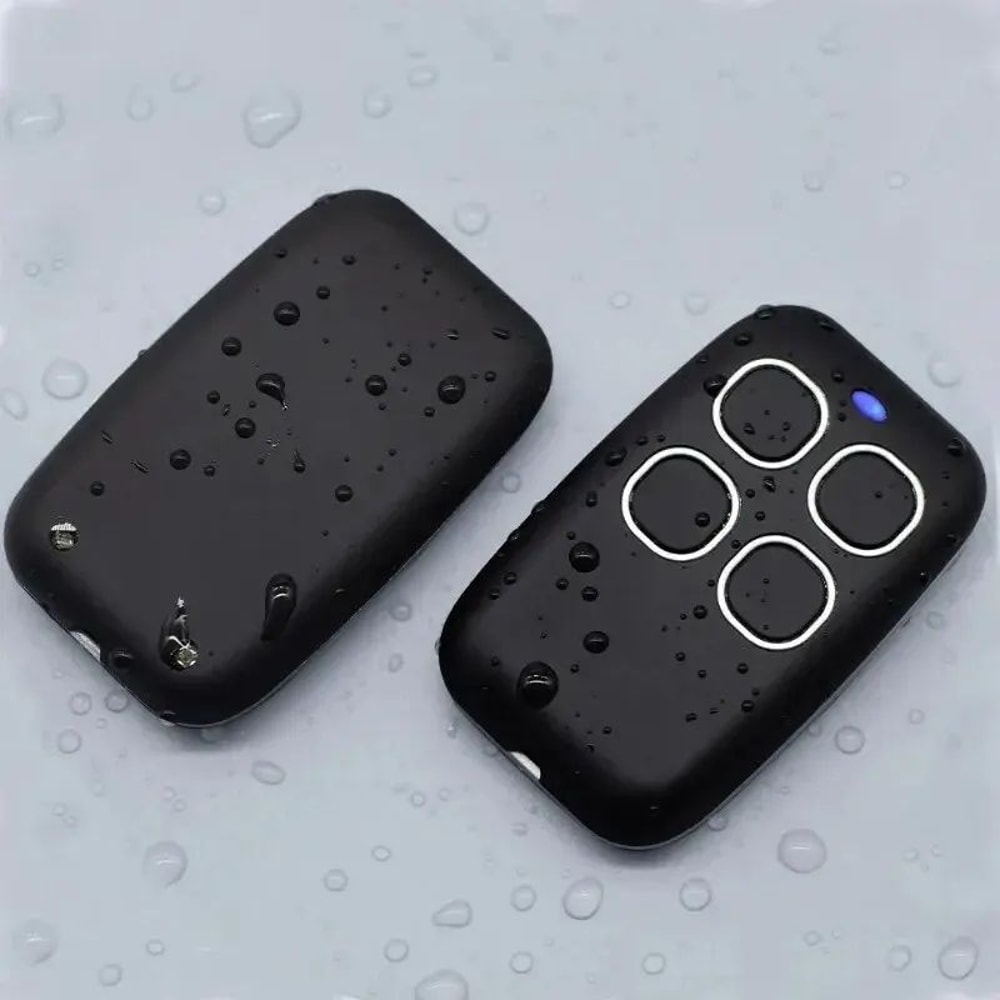 433MHz Fixed Code Universal Garage Remote Duplicator 4 Button Key Fob 0