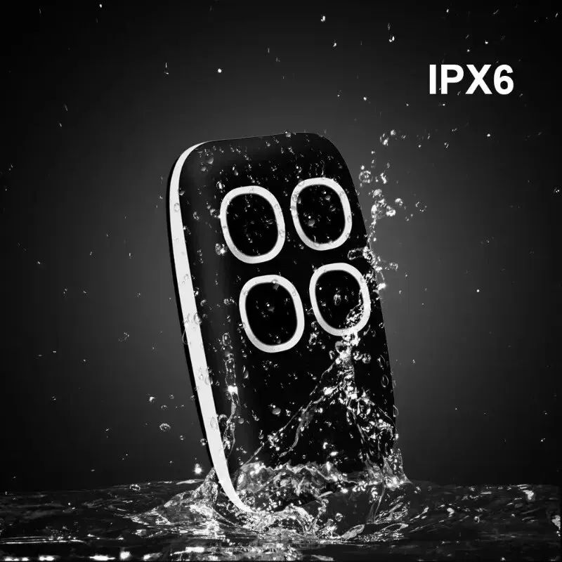 433MHz Fixed Code Universal Garage Remote Duplicator 4 Button Key Fob 2