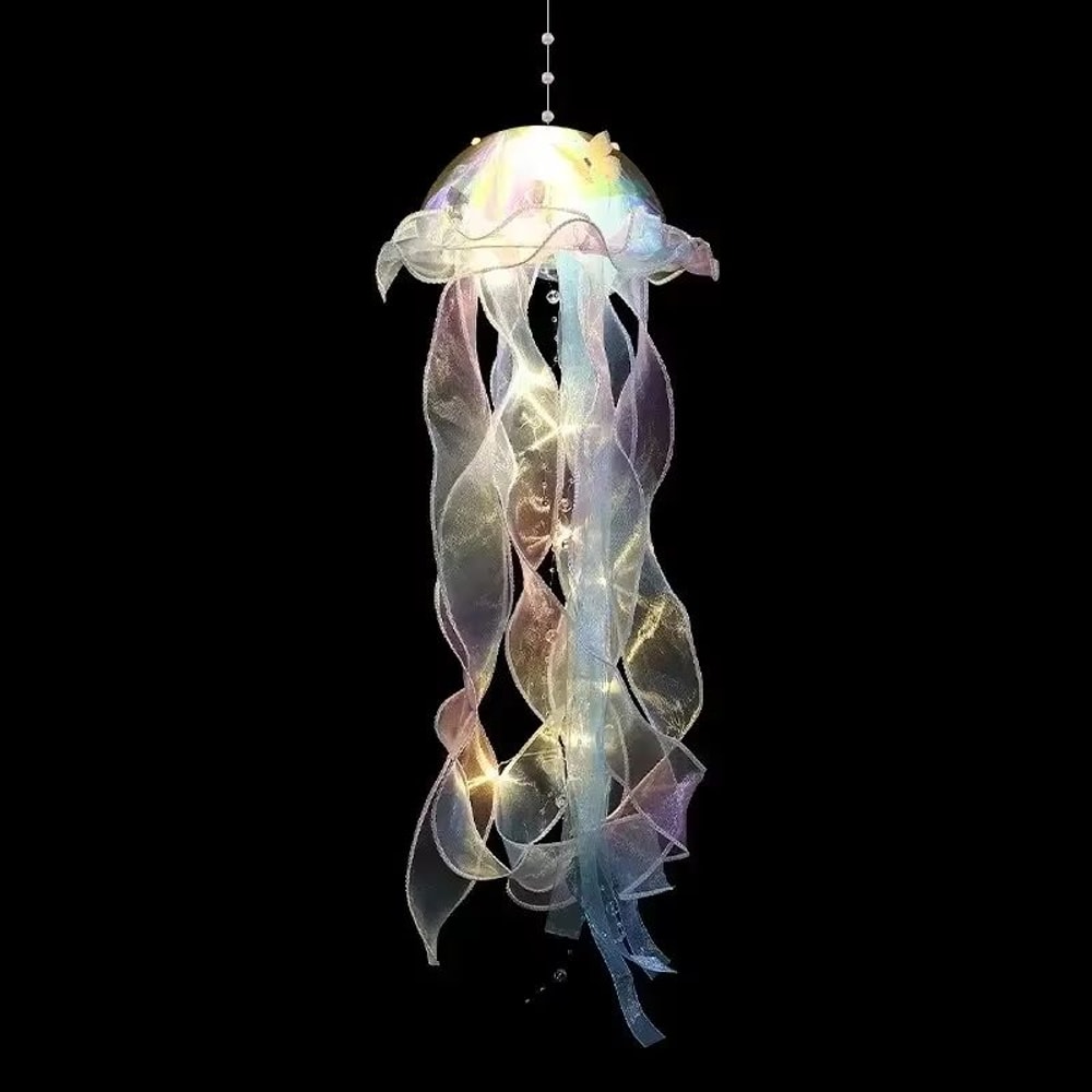 Gradient Jellyfish LED Pendant Light Decoration For Festival And Home 6