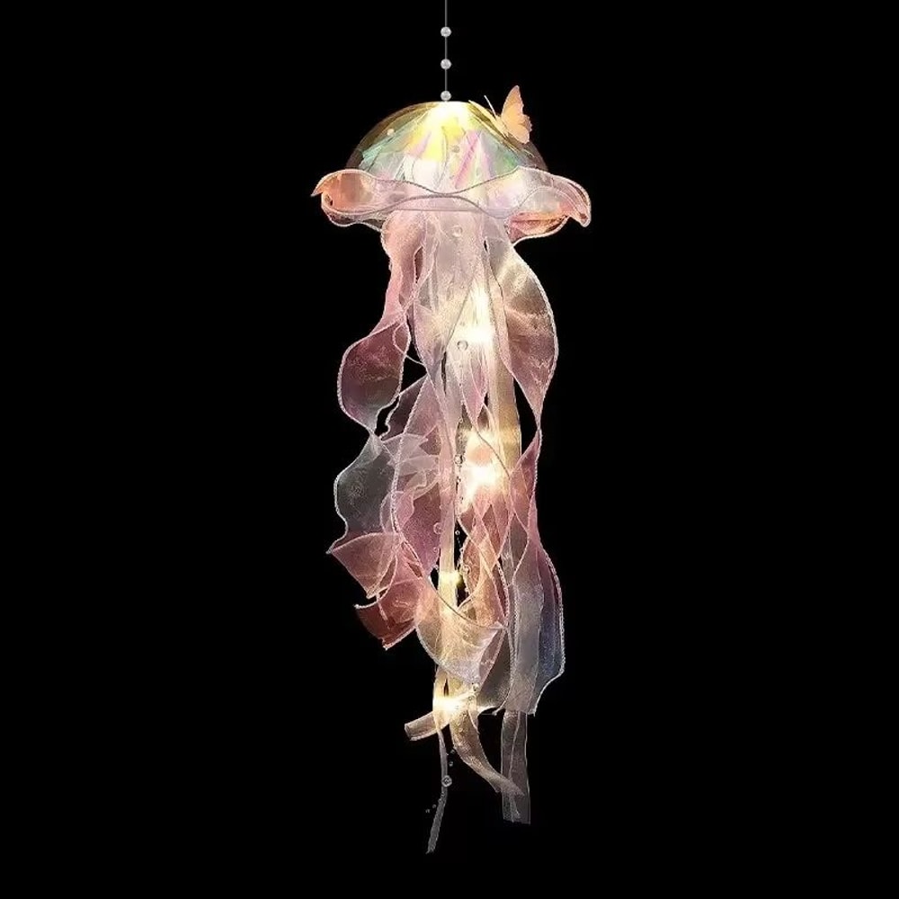 Gradient Jellyfish LED Pendant Light Decoration For Festival And Home 8