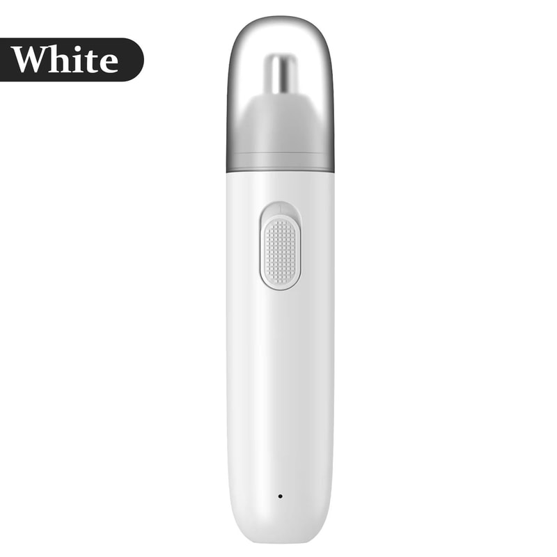 Battery Powered Mens Nose Hair Trimmer With 360 Dual Rotary Blades 6