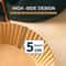 Disposable Air Fryer Paper Liners 630in Round Non Stick Parchment Pads 50 Or 100 Pack 4