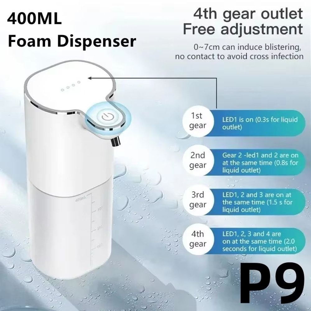 Xiaomi 128 Fl Oz Automatic Foam Soap Dispenser P11 With USB Charging 10