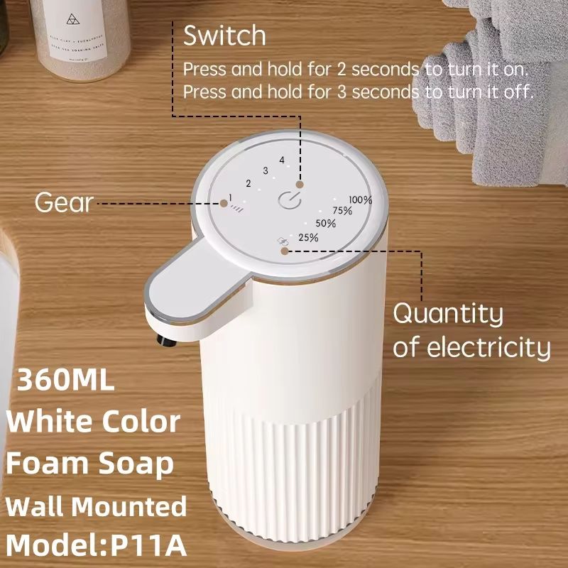 Xiaomi 128 Fl Oz Automatic Foam Soap Dispenser P11 With USB Charging 14