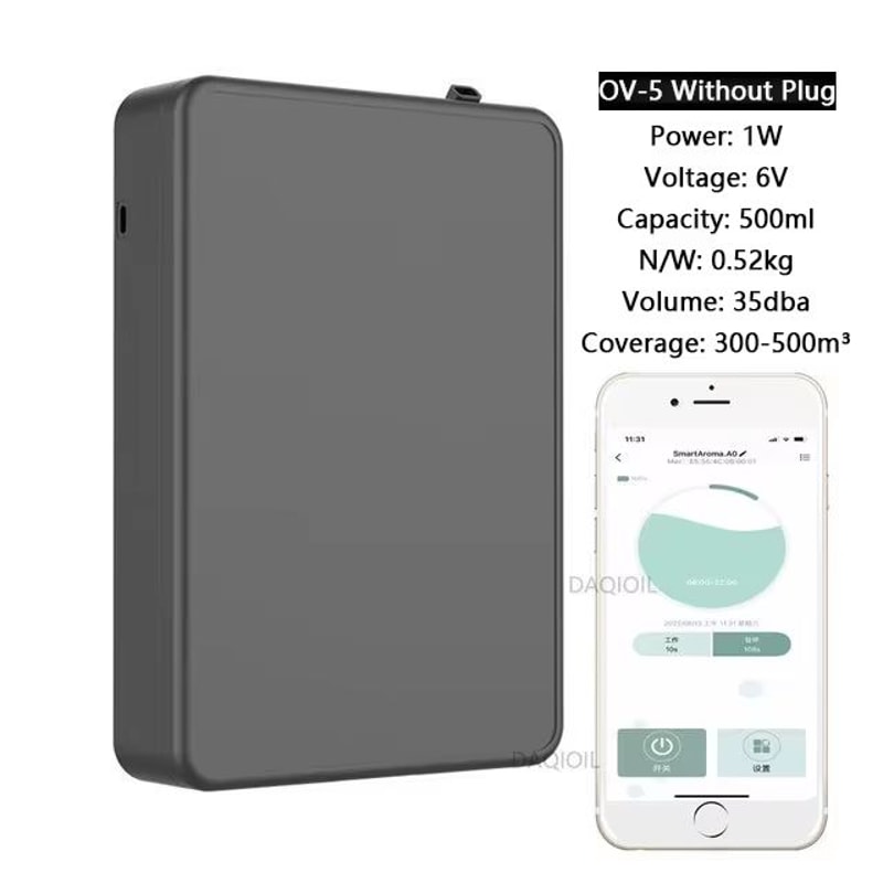 Bluetooth Smart WallMounted Aroma Diffuser Scent Machine For Home 6