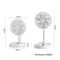 USB Foldable 4Speed Mini Fan With Timer For Bedroom Indoor And Outdoor Use 2