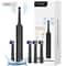 Rechargeable Sonic Electric Toothbrush For Adults T37 With 4 Brush Heads 0