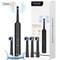 Rechargeable Sonic Electric Toothbrush For Adults T37 With 4 Brush Heads 0