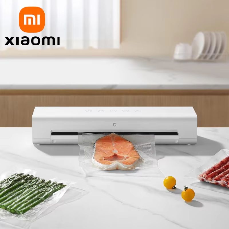 Xiaomi Mijia Food Vacuum Sealer Packaging Machine With 10 Free Bags 0