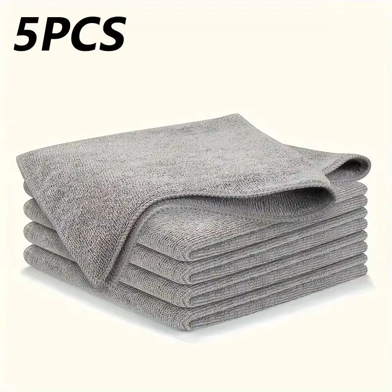 Thick Reusable Microfiber Cleaning Cloths LintFree Absorbent Towels For Car Window And Home 7