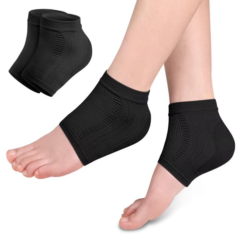 Mesh Gel Silicone Heel Protector Socks With Moisturizing Foot Cover 6