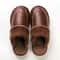 Mens Waterproof Winter Leather Indoor Warm Slippers Shoes 11