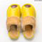 Mens Waterproof Winter Leather Indoor Warm Slippers Shoes 17