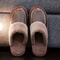 Mens Waterproof Winter Leather Indoor Warm Slippers Shoes 19