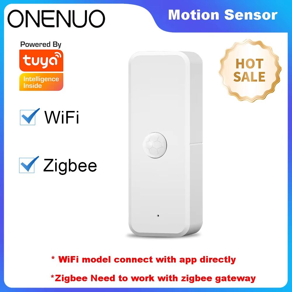 Tuya Smart WiFi Or Zigbee PIR Motion Sensor For Smart Home Security And Automation 0
