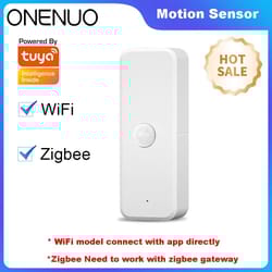tuya smart wifi or zigbee pir motion sensor for smart home security and automation