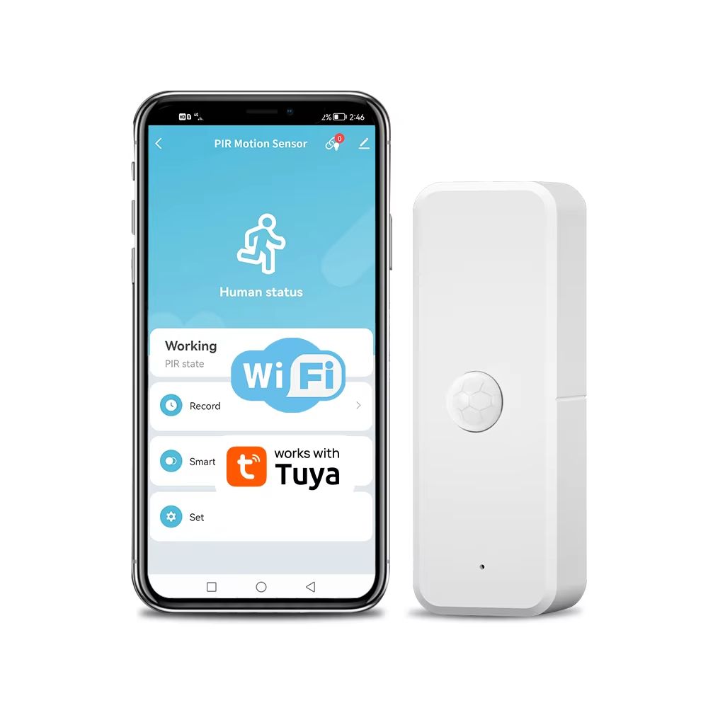 Tuya Smart WiFi Or Zigbee PIR Motion Sensor For Smart Home Security And Automation 6