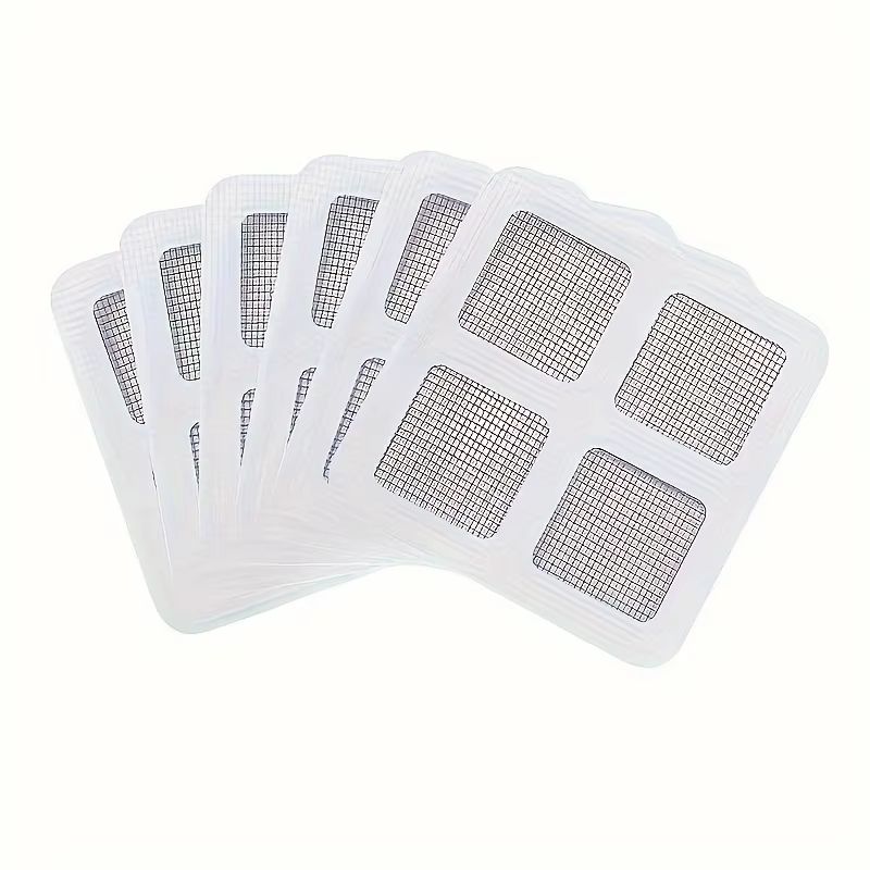 Disposable Shower Hair Catcher Mesh Drain Covers Bathroom Strainer Filters 2