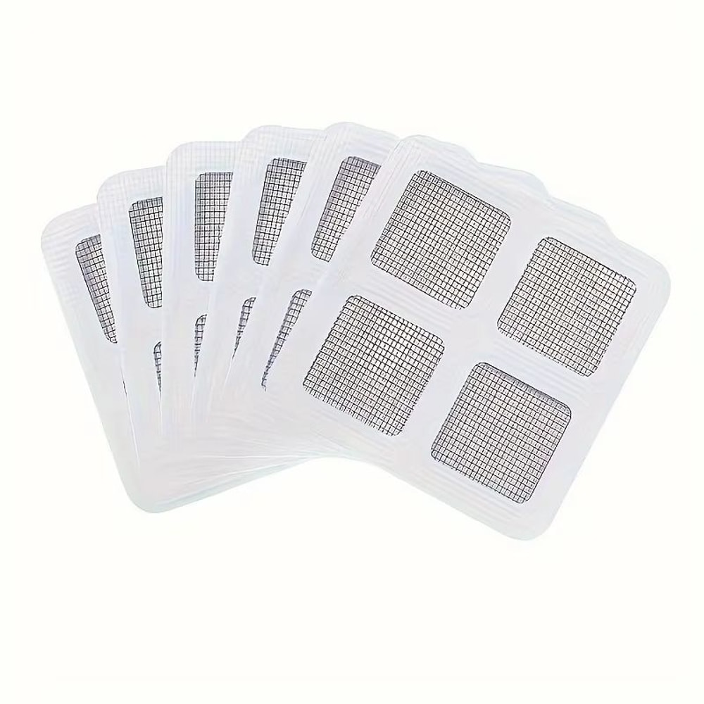 Disposable Shower Hair Catcher Mesh Drain Covers Bathroom Strainer Filters 6