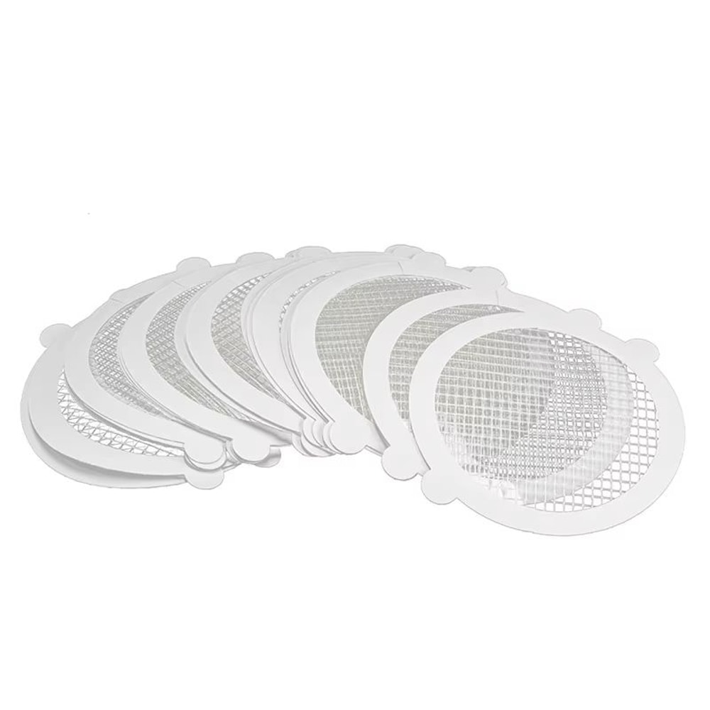 Disposable Shower Hair Catcher Mesh Drain Covers Bathroom Strainer Filters 11