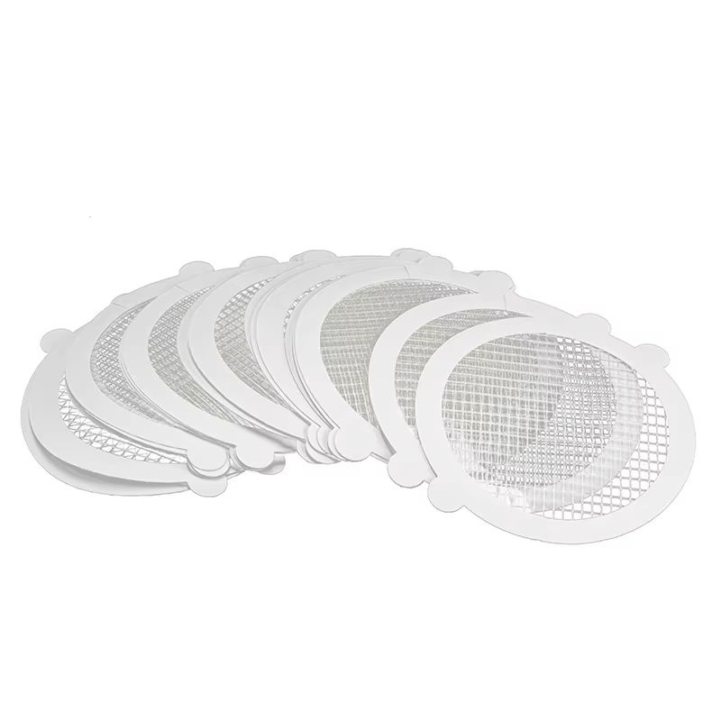 Disposable Shower Hair Catcher Mesh Drain Covers Bathroom Strainer Filters 11